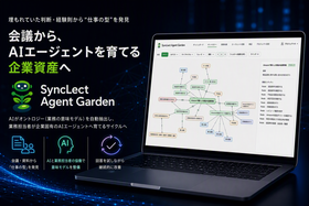 ヘッドウォータース、Teams会議の判断・経験則をAIエージェント向けの業務資産へ変える「SyncLect Agent Garden」の提供を開始　～AIがオントロジー（業務の意味モデル）を自動抽出し、 業務担当者が企業固有のAIエージェントへ育てるサイクルへ～