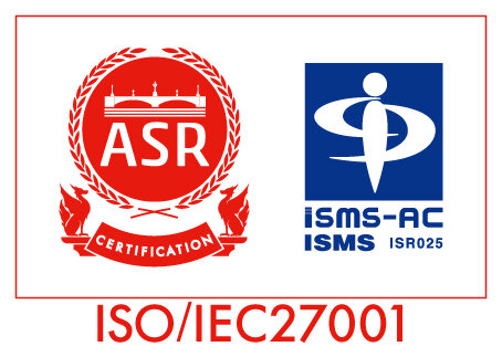ISMS(ISO/IEC27001)認証マーク